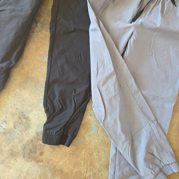 Hurley Boys Performance Jogger Lot of 2 Size 14/16 Black Gray Pants Active - Picture 6 of 10